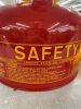 Eagle 2.5 Gallon Steel Safety Can for Flammables, Type I, Flame Arrester, Funnel, Red - Thumbnail 4