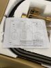 AKLMXCG Black and Gold Chandelier, 8-Light - Thumbnail 3