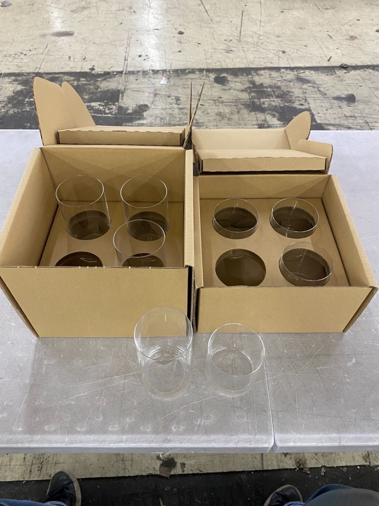 Fable Glassware Set, Includes 4 Tall Glasses and 4 Short Glasses - Image 2 - Lot 484