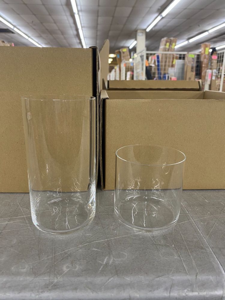Fable Glassware Set, Includes 4 Tall Glasses and 4 Short Glasses - Image 3 - Lot 484