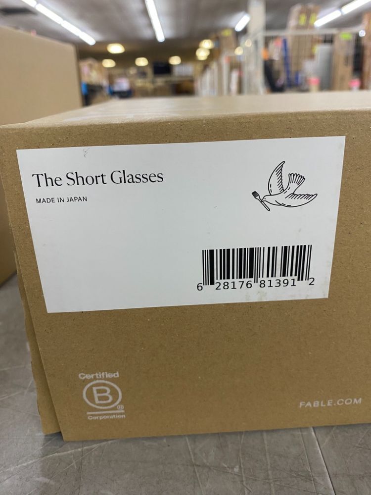 Fable Glassware Set, Includes 4 Tall Glasses and 4 Short Glasses - Image 7 - Lot 484