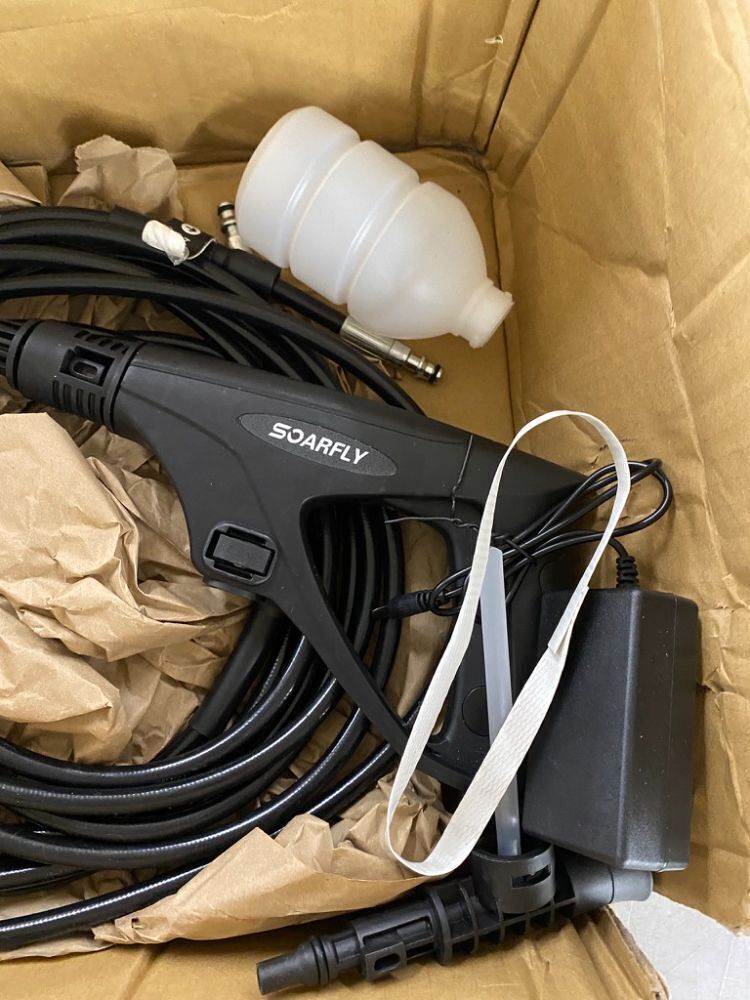 Portable Electric Pressure Washer with 12L Tank - Image 4 - Lot 589