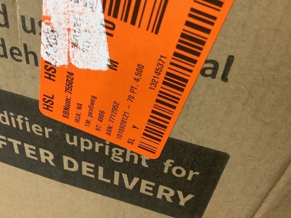 50 pt. 4,500 sq. ft. Dehumidifier in White with Drain Hose and Bucket, Auto Defrost, Low Noise - Image 3 - Lot 95JF