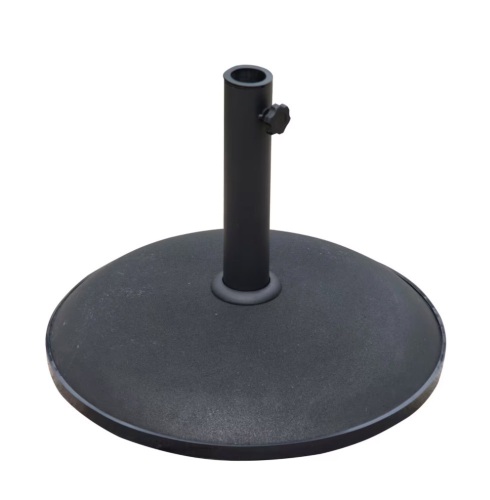 Outsunny 20 in. 55 lbs. Outdoor Patio Round Cement Umbrella Stand Base - Lot 735JF