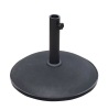 Outsunny 20 in. 55 lbs. Outdoor Patio Round Cement Umbrella Stand Base - Thumbnail 1