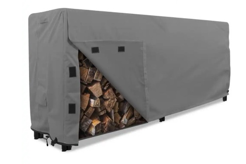 KHOMO GEAR Titan Series 8 ft. Grey Log Rack Heavy-Duty Protector Cover - Lot 730JF