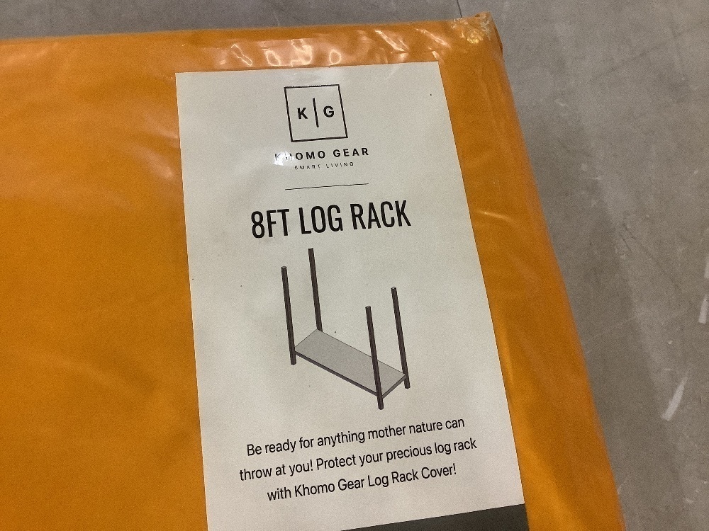 KHOMO GEAR Titan Series 8 ft. Grey Log Rack Heavy-Duty Protector Cover - Image 4 - Lot 731JF