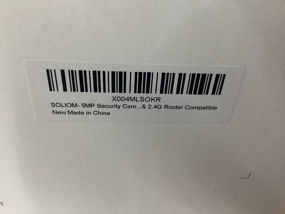 SOLIOM 5MP Security Cameras Wireless Outdoor, Solar Powered, 360° Auto Tracking, Pan & Tilt, 3K Color Night Vision, 5G & 2.4G Router Compatible - Image 8 - Lot 86