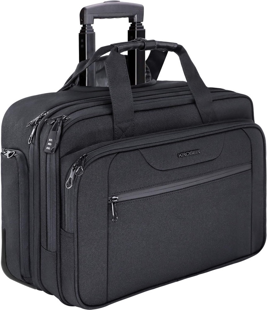 KROSER Rolling Laptop Briefcase - Image 1 - Lot 226