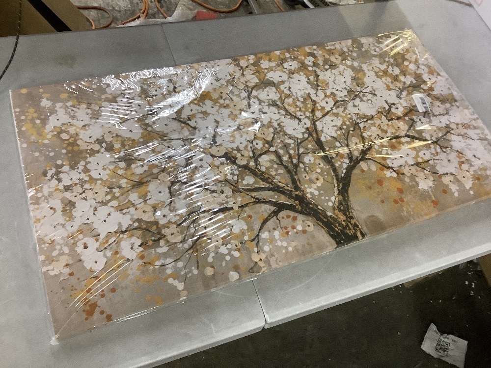 Tree Wall Canvas - Image 1 - Lot 238