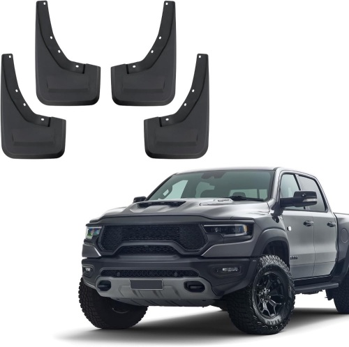 LMDLTD Mud Flaps for 2021-2024 Dodge Ram 1500 TRX, 4 pc - Lot 325