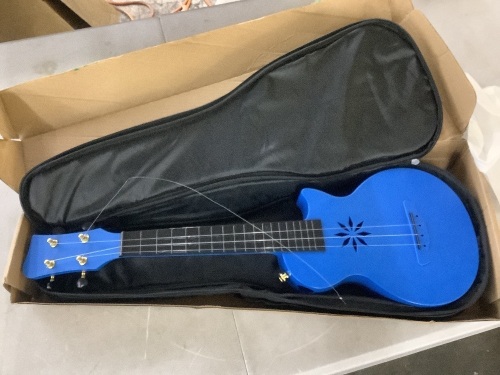 Tenor Ukulele with Case - One String Unattached - Lot 326