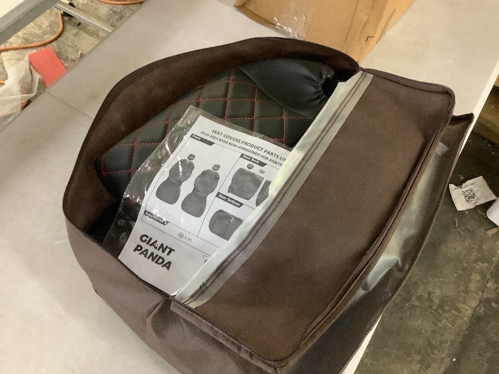 Car Seat Covers for 2019-2024 Rav 4 XLE,LE, XLE Premium Non Hybrid - Image 2 - Lot 329