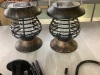 Qualirey Solar Bug Zapper Lamp, Antique Bronze, 2 Pcs - Thumbnail 4