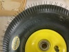 GICOOL 4.10/3.50-4 Rubber Tire and Wheel, with 2.25" Offset Hub, 5/8" Sealed Bearings - Thumbnail 4