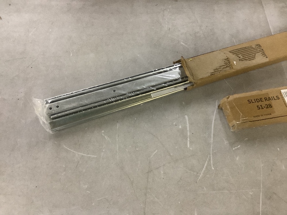 Lot of (2) Pair of Soft Close Heavy Duty Drawer Slides 28 Inch Full Extension Side Mount - Image 5 - Lot 623