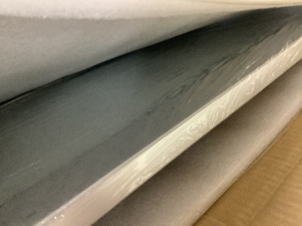 Beveled Edge Framed 29 in. W x 41 in. H Rectangle Wood Black Mirror - Image 3 - Lot 627JF