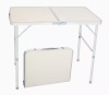28 in. H Aluminum Folding Portable Outdoor Picnic Table - Thumbnail 1