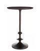 Home Decorators Collection Bellkirk Round Dark Bronze Metal Accent Table (14.5 in. W x 22.25 in. H) - Thumbnail 1
