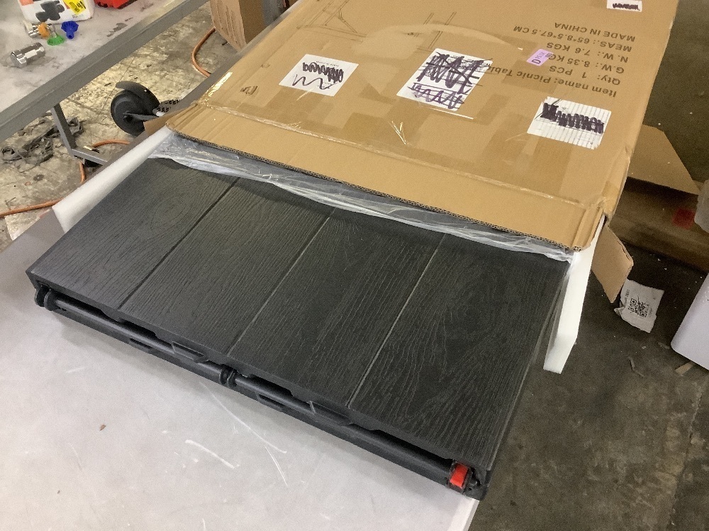 RootRise 4ft Folding Table Adjustable Height - Image 2 - Lot 338