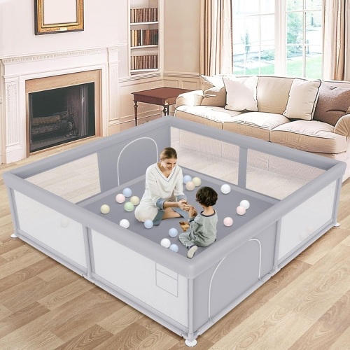 Large Baby Playpen 79x79 Inch - Lot 424