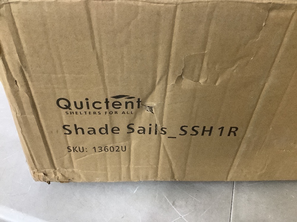 Quictent 24x24FT 185G HDPE Square Sunshade Sail Canopy - Image 6 - Lot 426