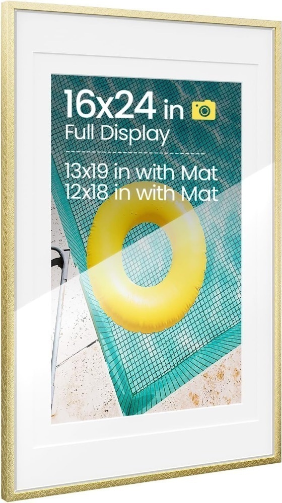 Heimlove Aluminum Metal 16x24 Picture Frame - Image 1 - Lot 429