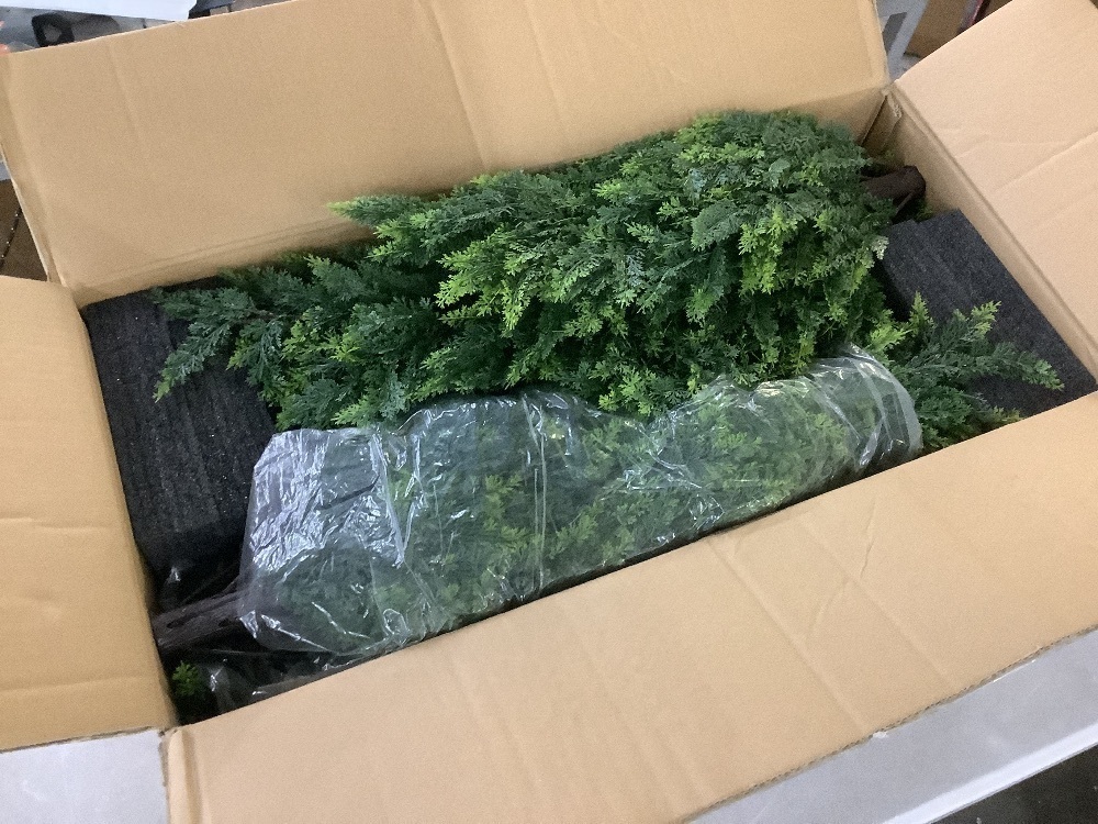 4ft Artificial Topiary Cedar Tree, Set of 2 - Image 2 - Lot 430