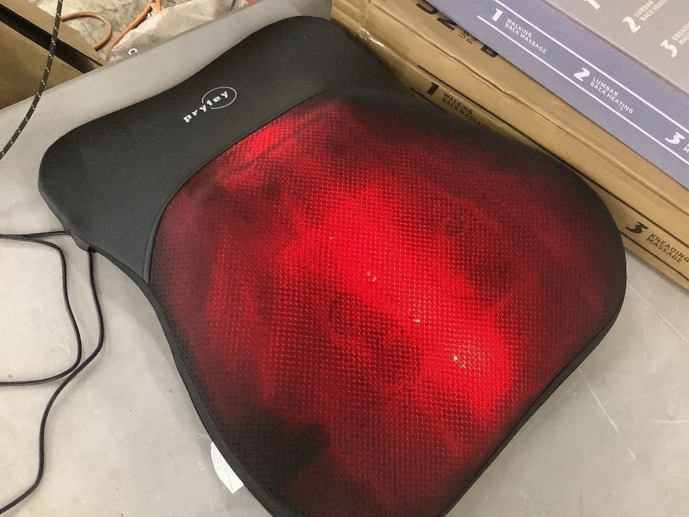 Ultrathin Rolling Up and Down Back Massager with Heat 4D Kneading & Red Light Therapy - Image 2 - Lot 435