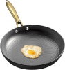 10" Non Stick Honeycomb Skillet with Stay-Cool Stainless Steel Handle, Scratch Resistant, Induction Compatible - Thumbnail 1