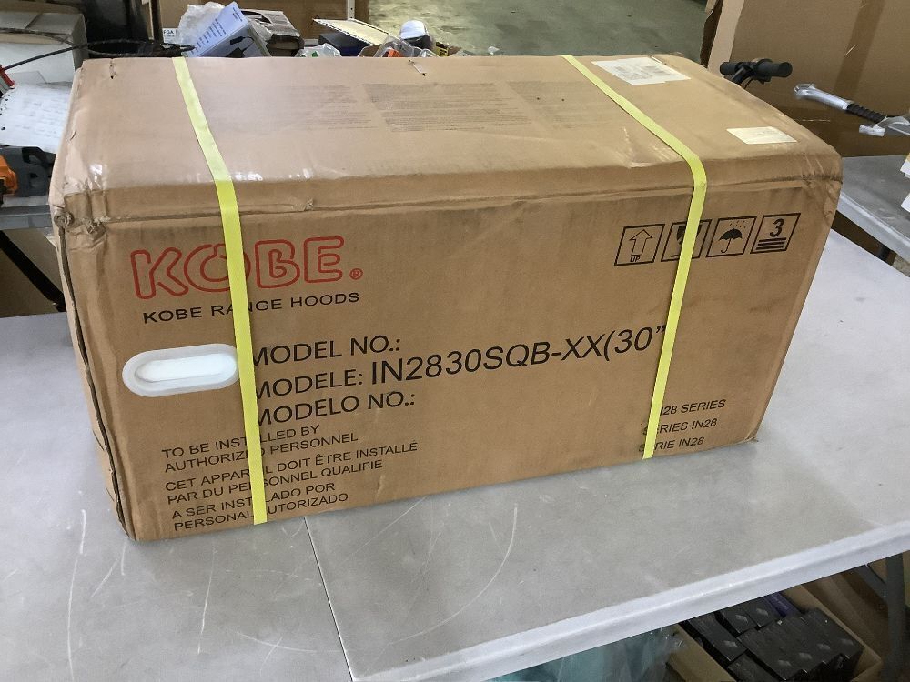 KOBE Range Hoods 30 in. 750 CFM Insert Range Hood in Stainless Steel - Image 2 - Lot 60JF