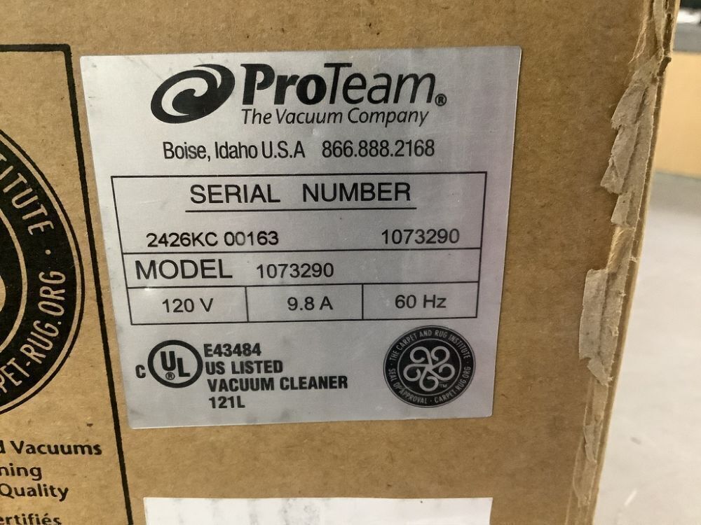 ProTeam ProGen 12 Single Motor Commercial Upright Vacuum with ProLevel HEPA Media Filtration and Onboard Tools - Image 5 - Lot 85