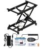 DIHOOL Electric Scissor Lift Table, 350Lbs Capacity, 7.68"-26.77" Height Adjustable - Thumbnail 1
