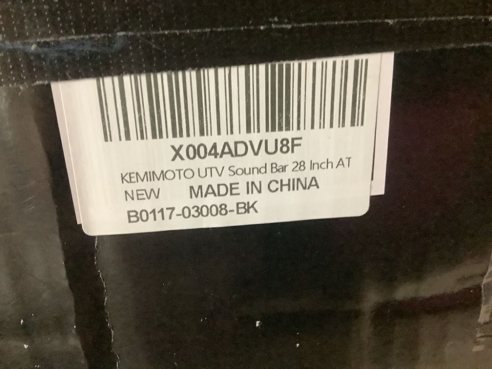 Kemimoto UTV Sound Bar 28-Inch Bluetooth-Compatible for 1.56"- 2.25" Roll Cage RMS 80W - Image 9 - Lot 92