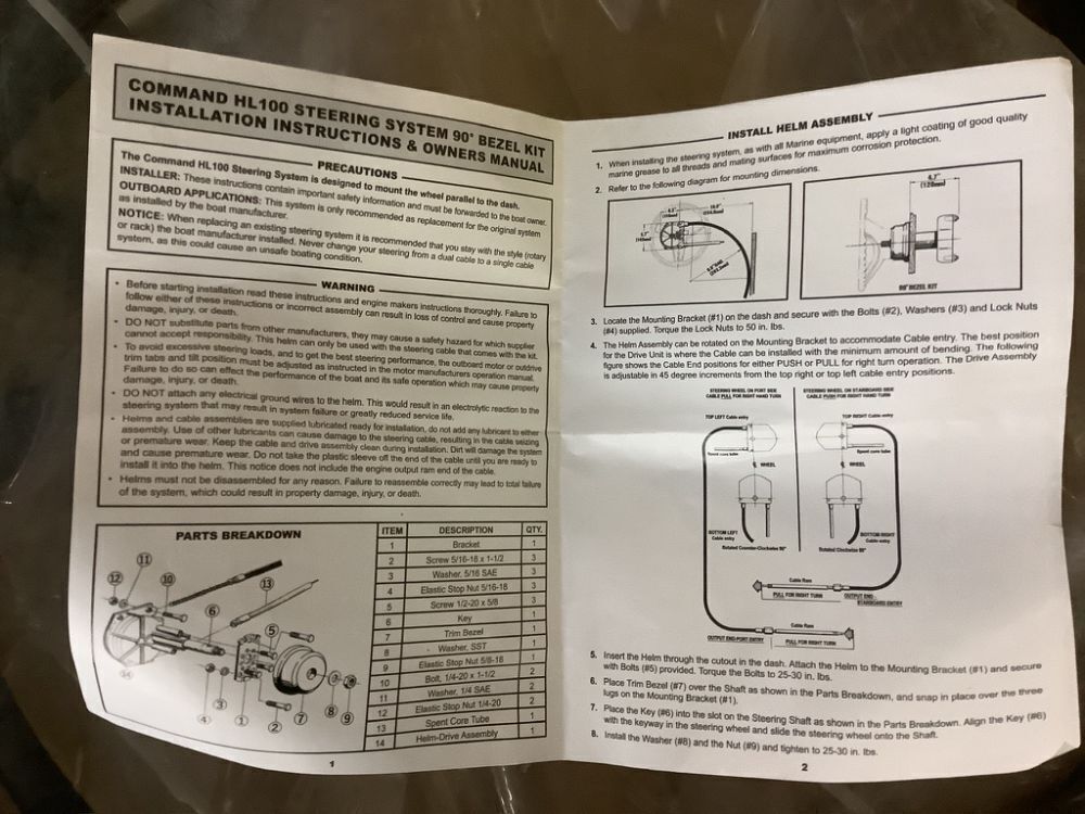 Boat Steering System - Image 5 - Lot 118