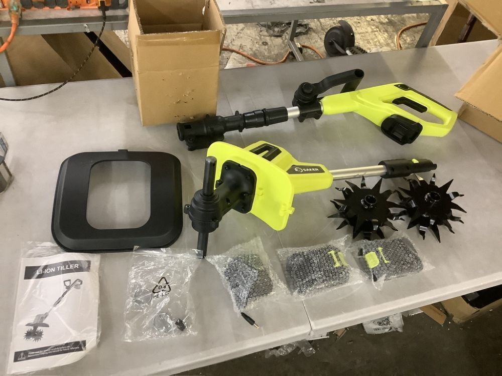Saker 22V Cordless Electric Garden Tiller - Image 2 - Lot 119