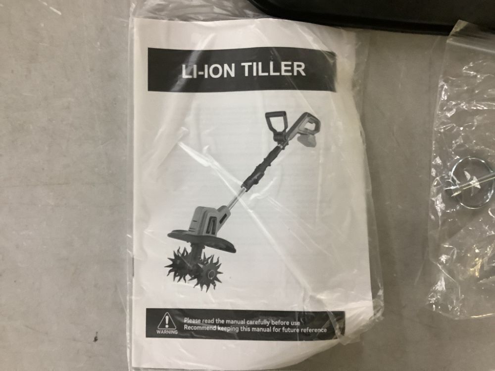 Saker 22V Cordless Electric Garden Tiller - Image 3 - Lot 119