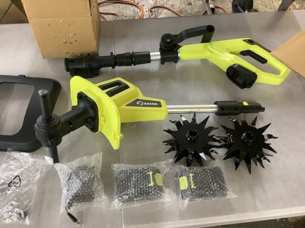 Saker 22V Cordless Electric Garden Tiller - Image 4 - Lot 119