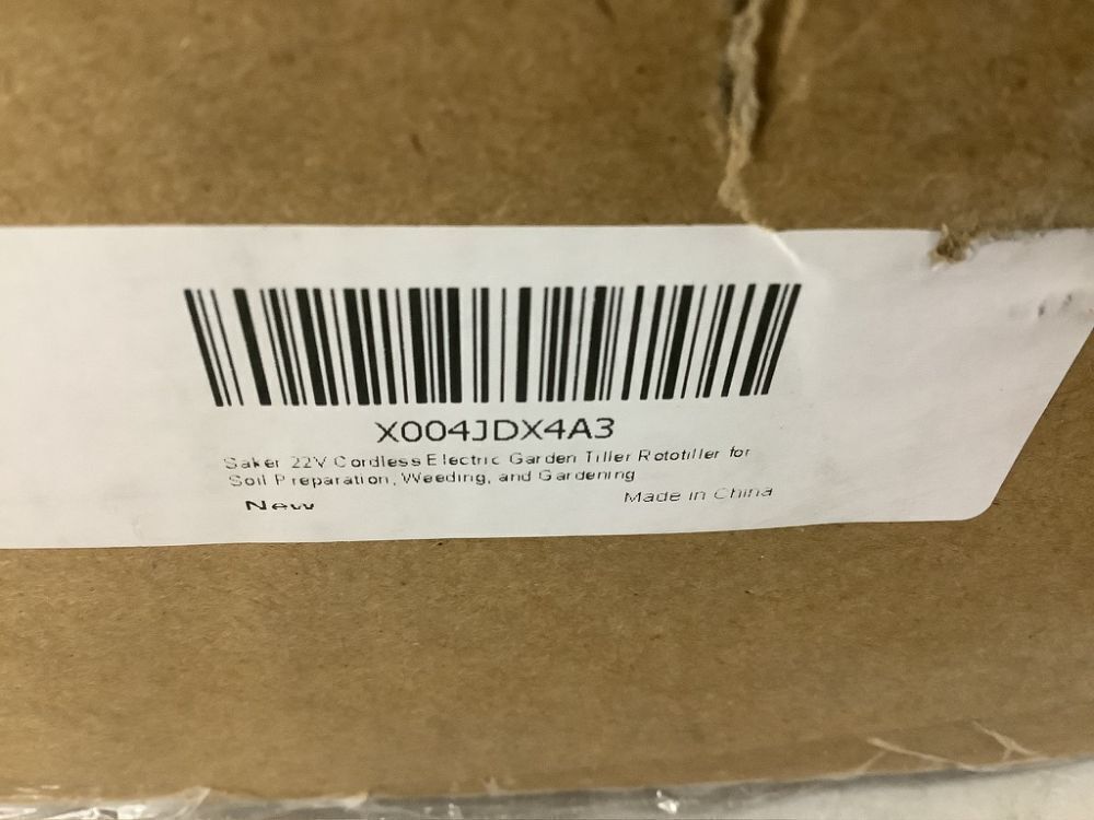 Saker 22V Cordless Electric Garden Tiller - Image 8 - Lot 119