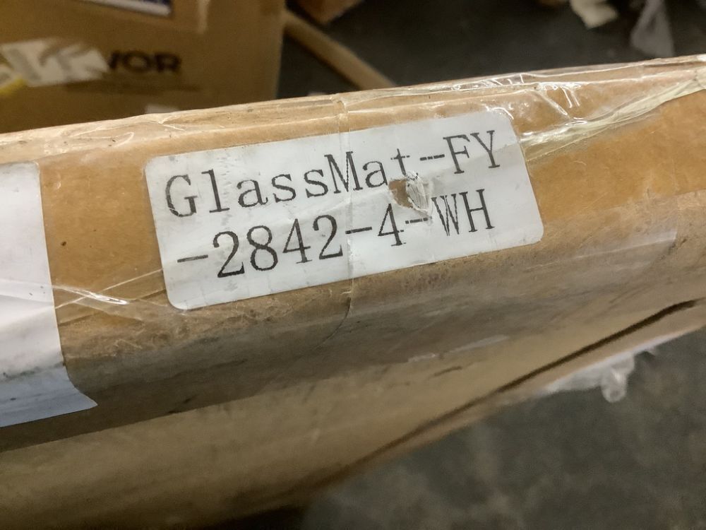 Tempered Glass Chair Mat 28" x 42" - Image 6 - Lot 162