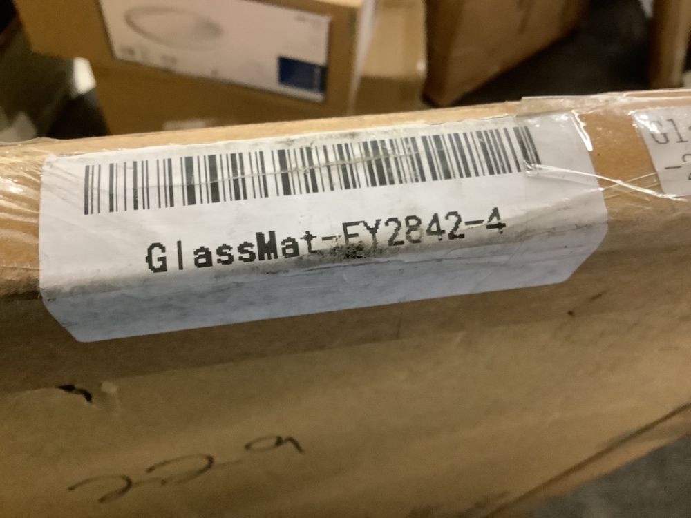 Tempered Glass Chair Mat 28" x 42" - Image 7 - Lot 162