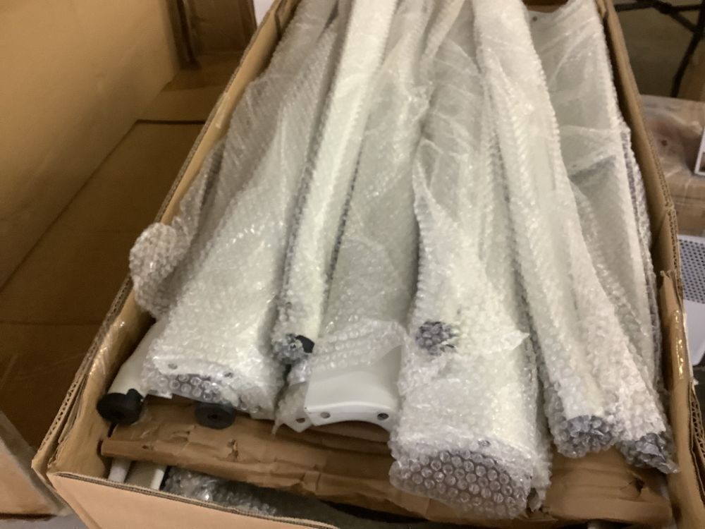 30" Counter Height Metal Bar Stools, Set of 4 - Image 3 - Lot 165