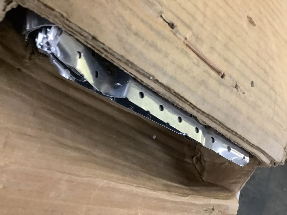 Lot of (2) Aluminum Gutter Guard 100' of 6" - Image 4 - Lot 169