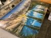 3 Piece Mountain Landscape Wall Art - Thumbnail 2