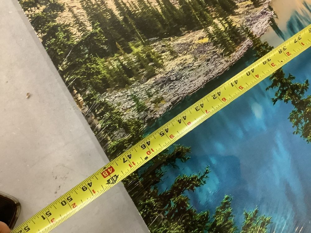 3 Piece Mountain Landscape Wall Art - Image 6 - Lot 261