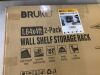 Brukid 1.64x4ft Adjustable Metal Wall Shelves, 2 Pack - Thumbnail 3
