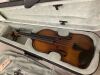 Fesley 4/4 Acoustic Violin with Case - Thumbnail 2