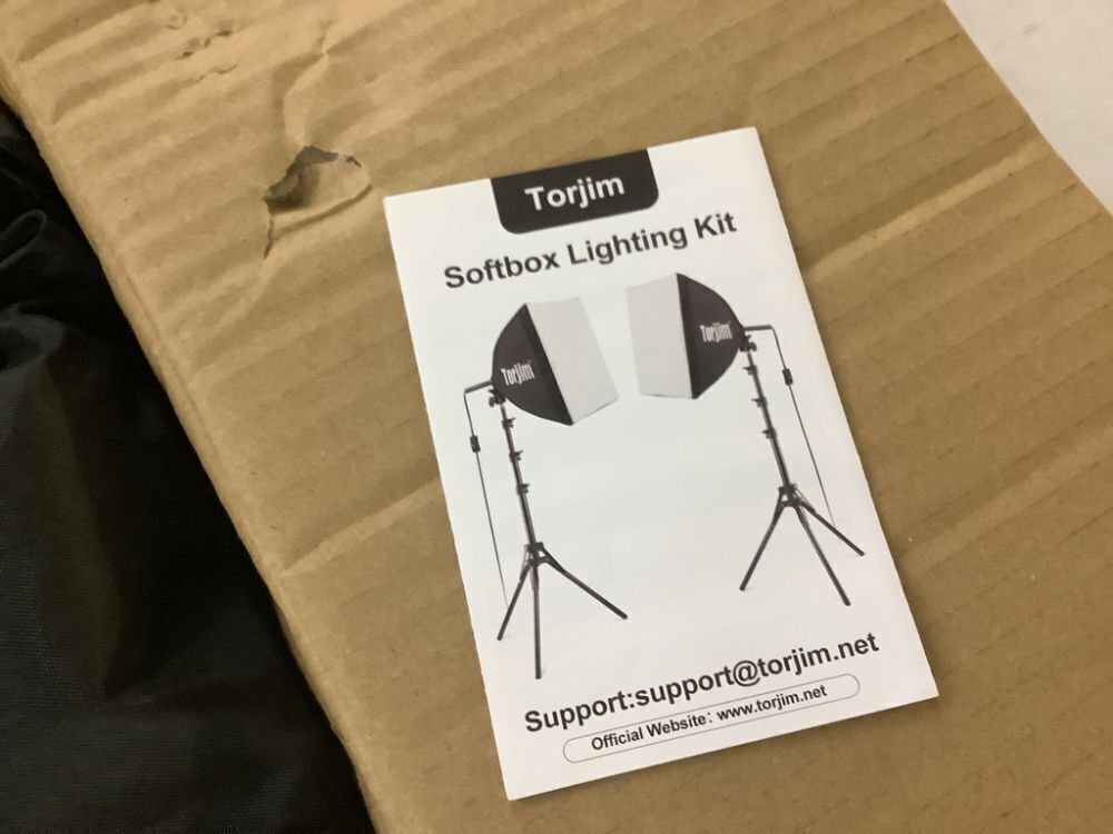 Torjim Softbox Photography Lighting Kit - Image 3 - Lot 534