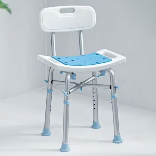 OasisSpace Heavy Duty Shower Chair with Back - Lot 567