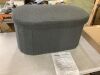 30.3" Collapsible Ottoman with Storage - Thumbnail 2